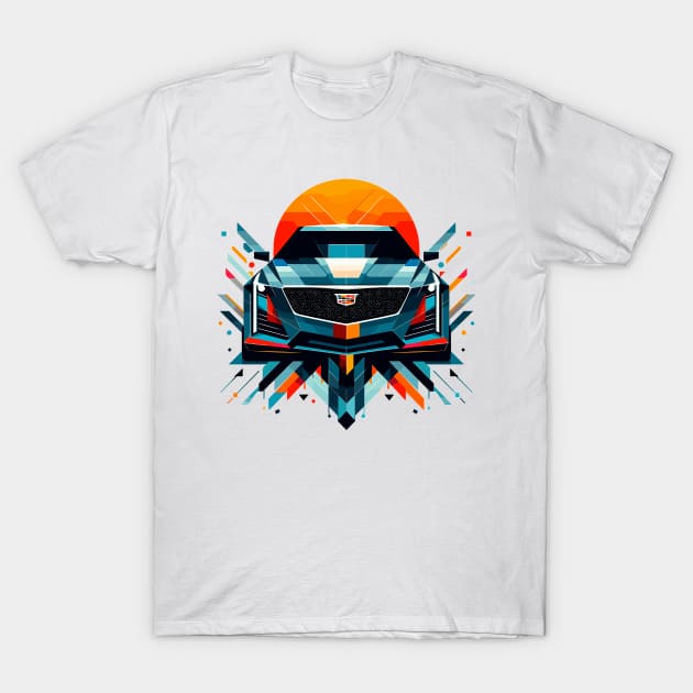 Cadillac CT6 T-Shirt by Vehicles-Art